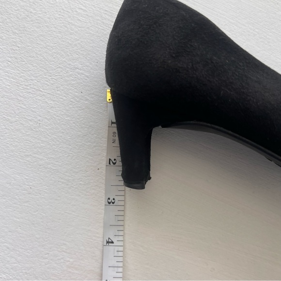 Stuart Weitzman Black Suede Heels - Picture 7 of 7